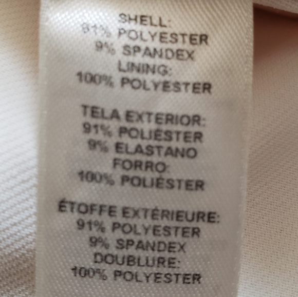 WHBM Cream Colour Dress Pants - Picture 6 of 7